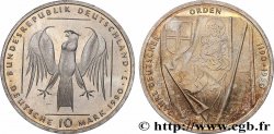 ALLEMAGNE 10 Mark Proof 800e anniversaire de l’ordre teutonique 1990 Hambourg