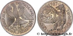 ALLEMAGNE 10 Mark Proof 750e anniversaire de la ville de Berlin 1987 Hambourg
