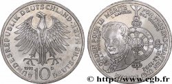 ALLEMAGNE 10 Mark Proof A.V. Humbolt, 1er chancelier de l’Ordre pour le mérite 1992 Munich 