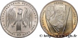 ALLEMAGNE 10 Mark Proof 800e anniversaire de l’ordre teutonique 1990 Hambourg