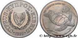 CHYPRE 1 Pound tortue verte 1997 
