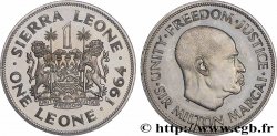 SIERRA LEONE 1 Leone Proof 1964 