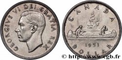 CANADA 1 Dollar Georges VI 1951 