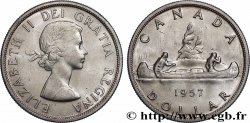 CANADA 1 Dollar Elisabeth II 1957 