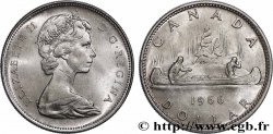 CANADA 1 Dollar Elisabeth II 1966 Ottawa