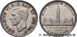 CANADA 1 Dollar Georges VI - visite royale au parlement 1939 