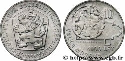 CHECOSLOVAQUIA 10 Korun 1100e anniversaire de la Grande Moravie 1966 