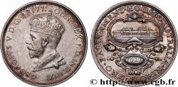 AUSTRALIA 1 Florin Georges V - inauguration du Parlement 1927 Melbourne