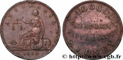 AUSTRALIA Token de 1 Penny publicitaire pour A. Toogood 1855 Sydney