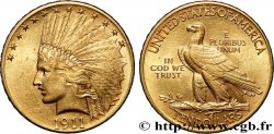OR, PALLADIUM ET PLATINE INVESTISSEMENT 10 Dollars &nbsp;Indian Head&nbsp;, 2e type 1911 Philadelphie