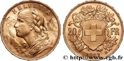 OR, PALLADIUM ET PLATINE INVESTISSEMENT 20 Francs or &nbsp;Vreneli&nbsp; 1927 Berne