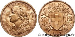 OR, PALLADIUM ET PLATINE INVESTISSEMENT 20 Francs or &nbsp;Vreneli&nbsp; 1927 Berne SUP 