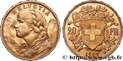 GOLD-, PALLADIUM- UND PLATIN-INVESTITIONEN 20 Francs or &nbsp;Vreneli&nbsp; 1927 Berne VZ 
