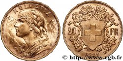 GOLD, PALLADIUM & PLATINUM INVESTMENT 20 Francs or &nbsp;Vreneli&nbsp; 1927 Berne