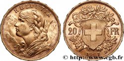 GOLD-, PALLADIUM- UND PLATIN-INVESTITIONEN 20 Francs or &nbsp;Vreneli&nbsp; 1927 Berne VZ 