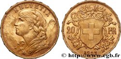 OR, PALLADIUM ET PLATINE INVESTISSEMENT 20 Francs or &nbsp;Vreneli&nbsp; 1927 Berne