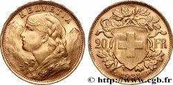 OR, PALLADIUM ET PLATINE INVESTISSEMENT 20 Francs &nbsp;Vreneli&nbsp; 1935 Berne