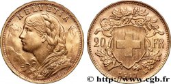 OR, PALLADIUM ET PLATINE INVESTISSEMENT 20 Francs or &nbsp;Vreneli&nbsp; 1947 Berne SPL 