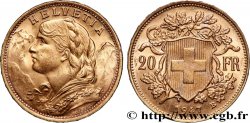 OR, PALLADIUM ET PLATINE INVESTISSEMENT 20 Francs or &nbsp;Vreneli&nbsp; 1947 Berne