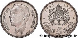 MAROC 5 Dirhams Hassan II AH1384 1965 Paris