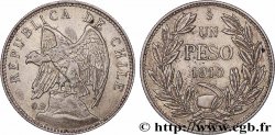 CHILI 1 Peso condor 1910 Santiago