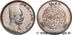 ÉGYPTE 20 Piastres Fouad Ier AH1341 1923 