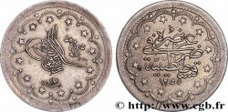 TURQUIE 20 Kurush au nom de Abdul Meijid AH 1255 an  (1859) Constantinople