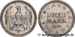 ALLEMAGNE 3 Mark 1924 Berlin
