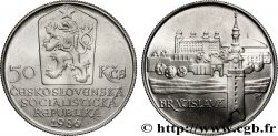 TCHÉCOSLOVAQUIE 50 Korun Ville de Bratislava 1986  SPL 
