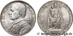 VATICAN AND PAPAL STATES 10 Lire Pie XI an XV 1936 Rome