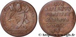 ITALY - PAPAL STATES - PIUS VII (Barnaba Chiaramonti) 1 Baiocco 1801 Rome