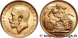 OR, PALLADIUM ET PLATINE INVESTISSEMENT 1 Souverain Georges V 1918 Sydney SUP 