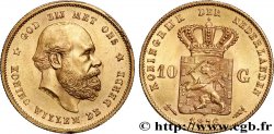 ORO, PALADIO Y PLATINO INVERSIÓN 10 Gulden Guillaume III, 2e type 1876 Utrecht
