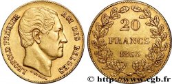 GOLD-, PALLADIUM- UND PLATIN-INVESTITIONEN 20 Francs Léopold Ier 1865 Bruxelles