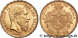 GOLD, PALLADIUM & PLATINUM INVESTMENT 20 Francs Léopold II 1870 Bruxelles