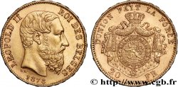 GOLD-, PALLADIUM- UND PLATIN-INVESTITIONEN 20 Francs or Léopold II 1878 Bruxelles