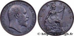 ROYAUME-UNI 1 Farthing Edouard VII 1902 