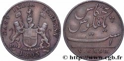 INDIEN V (5) Cash Madras East India Company 1803 Madras