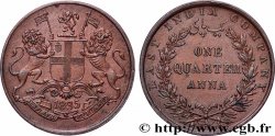 BRITISCH-INDIEN 1/4 Anna East India Company 1835 