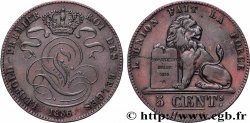 BELGIQUE 5 Centimes Léopold Ier 1856 