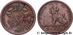 BELGIUM 1 Centime Léopold Ier 1833 