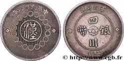 CHINE 1 Dollar province du Sichuan 1912  TTB 