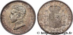 ESPAGNE 2 Pesetas Alphonse XIII 1905 Madrid
