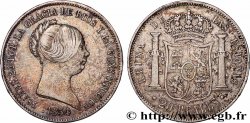 ESPAGNE 20 Reales Isabelle II 1854 Madrid