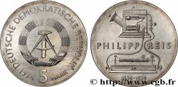 ALLEMAGNE RÉPUBLIQUE DÉMOCRATIQUE 5 Mark Philipp Reis 1974 