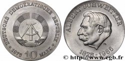 ALLEMAGNE RÉPUBLIQUE DÉMOCRATIQUE 10 Mark Albert Schweitzer / armes de la RDA 1975 Berlin