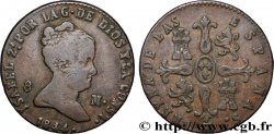 ESPAGNE 8 Maravedis Isabelle II 1844 Ségovie