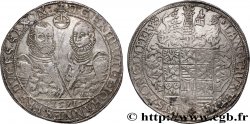 GERMANY - DUCHY OF SAXE-WEIMAR - FREDERICK-WILLIAM I AND JOHN III Thaler  1591 