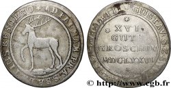 ALLEMAGNE - SAYN-WITTGENSTEIN-HOHENSTEIN 16 Groschen - Gustav (1676) Ellrich XF 