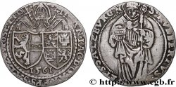 AUSTRIA - ARCHBISHOPRIC OF SALZBURG - JEAN JACOB KHUEN OF BELASI 1/2 Thaler 1561 Salzbourg XF 